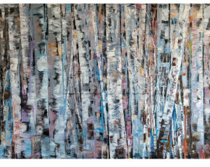impasto painting winter birch forest landscape large-30by40-300x239.jpg